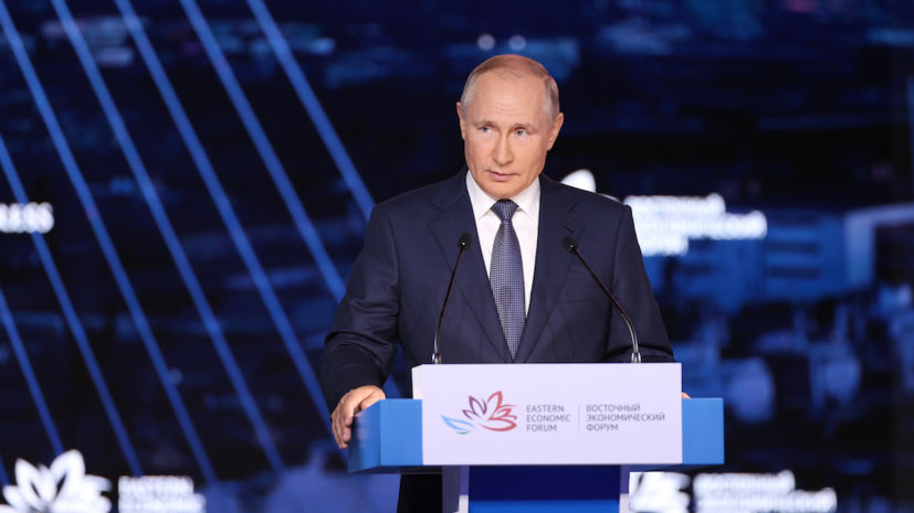 Президент России Владимир Путин.