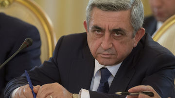 Президент Армении Серж Саргсян.