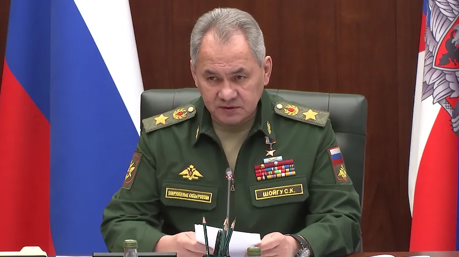 Глава Минобороны России Сергей Шойгу.