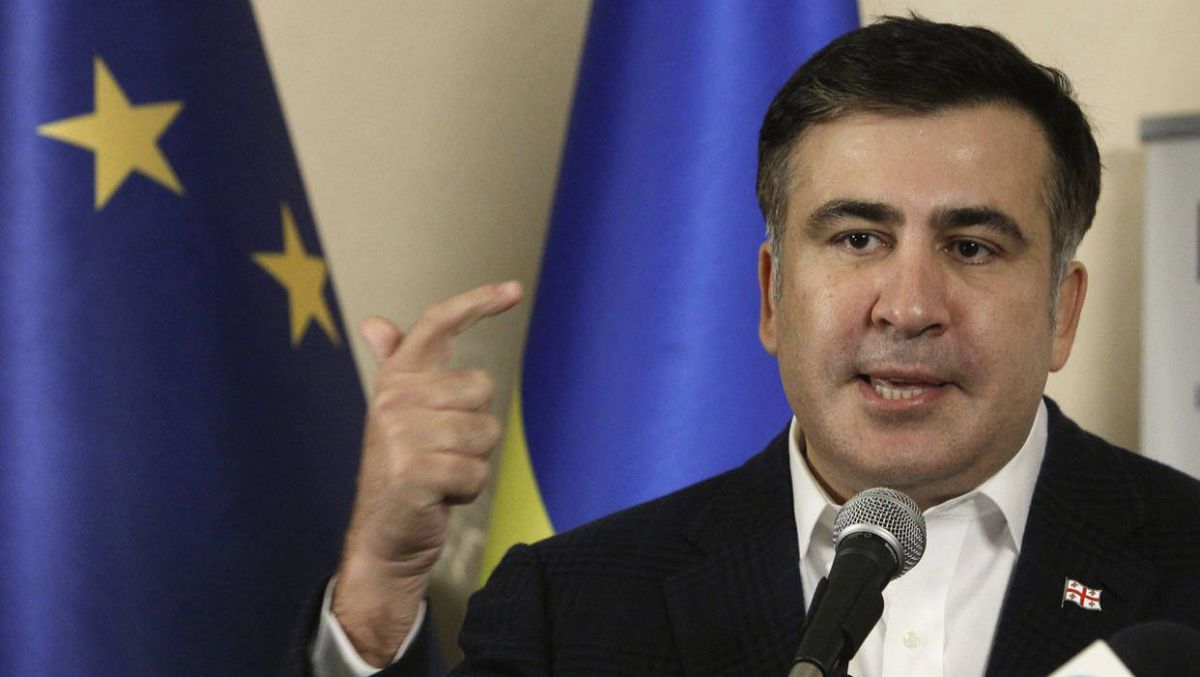 Fostul președinte georgian, iar acum politician ucrainean Mikheil Saakashvili. Foto: Wall Street Journal