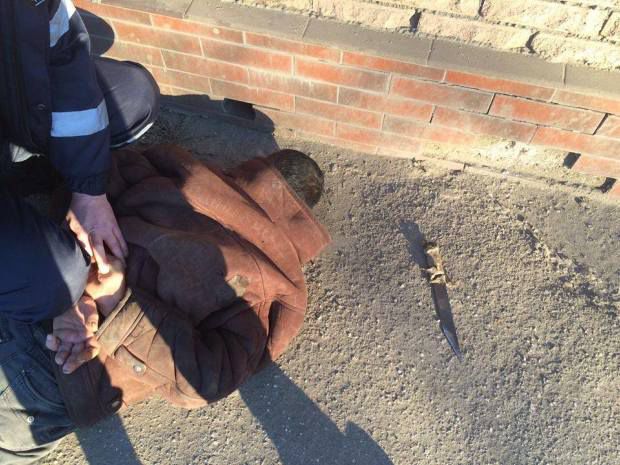 Reținut de inspectorii de patrulare pentru huliganism. Foto: INP