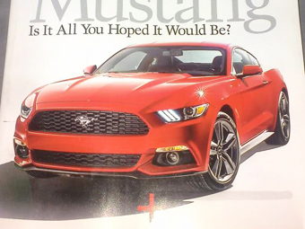 На форуме сайта Mustang6g.com были опубликованы отсканированные страницы журнала Autoweek.