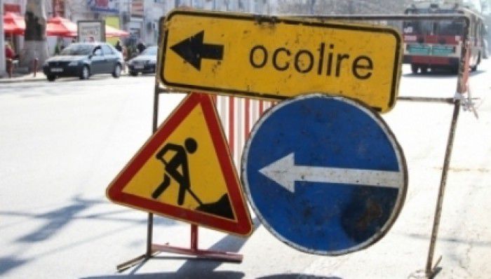 Traficul de pe strada Petricani va fi suspendat până pe 30 septembrie. Foto: actualitati.md