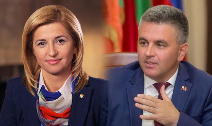 Глава Приднестровья Вадим Красносельский поздравил башкана Гагаузии Ирину Влах с днем рождения.