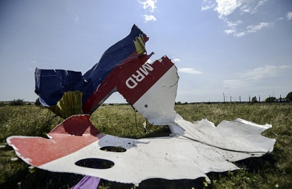 Обломки «Боинга» под Донецком. Фото: BULENT KILIC / AFP
