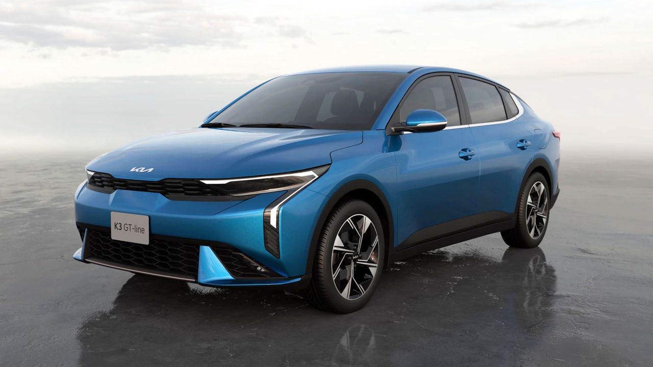 Kia представила новый седан K3 взамен Rio.