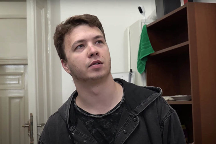Вместе с Протасевичем была задержана его девушка, россиянка София Сапега
