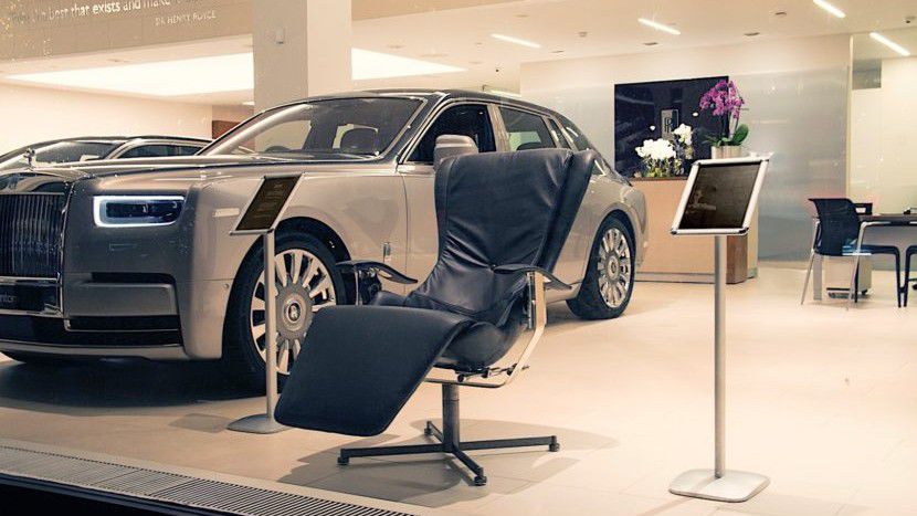 Cel mai scump scaun se vinde într-o reprezentanță Rolls-Royce