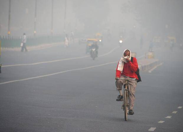 New Delhi: Nivelul poluării, de 10 ori mai mare față de limita admisă