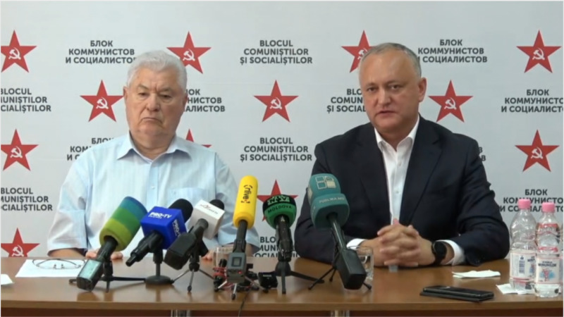 Додон о том, почему Воронин не ушел с поста главы ПКРМ: Некоторые уходят только с партией.