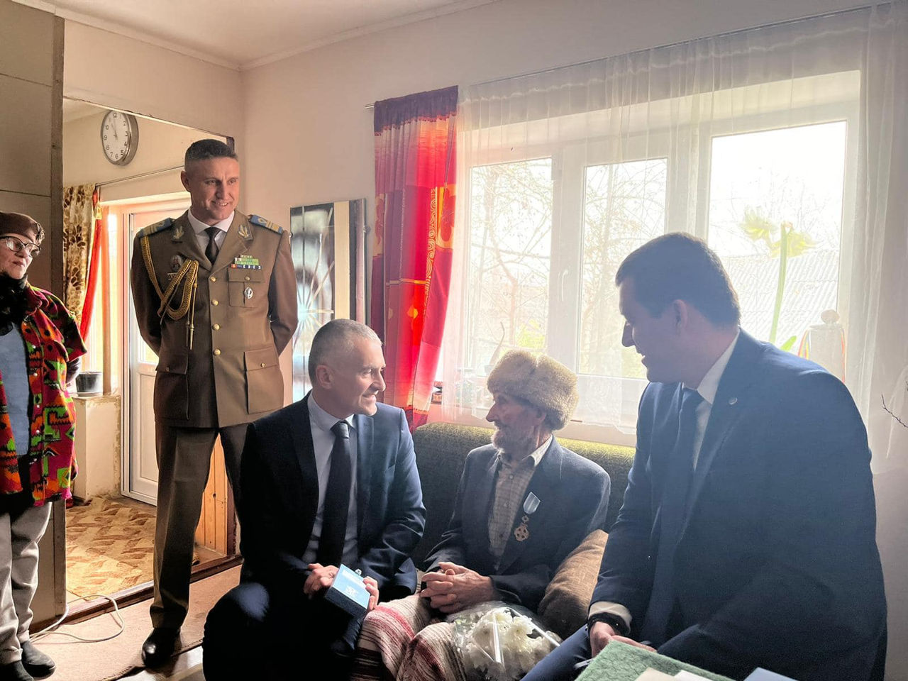 Ветеран Второй мировой войны из Молдовы награжден президентом Румынии.