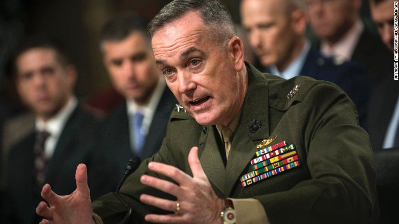 Statului Major al Armatei americane, generalul Joseph Dunford.