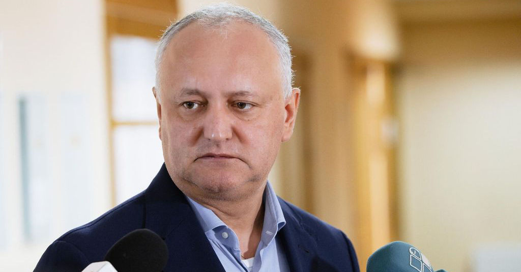Додон о хранящемся в Украине газе: Велика вероятность, что мы его не увидим.