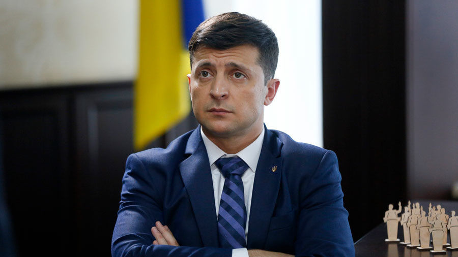 Избранный украинский президент Владимир Зеленский.