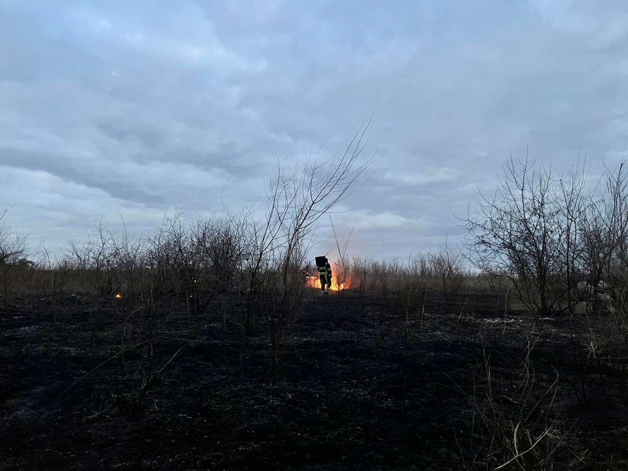 За сутки пожарные Молдовы выезжали на тушение возгораний 126 раз.