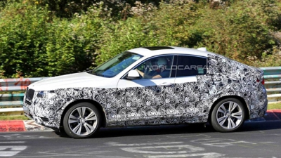 Новый кроссовер BMW X4, серийная версия которого дебютирует в следующем году, получит три двигателя на выбор.