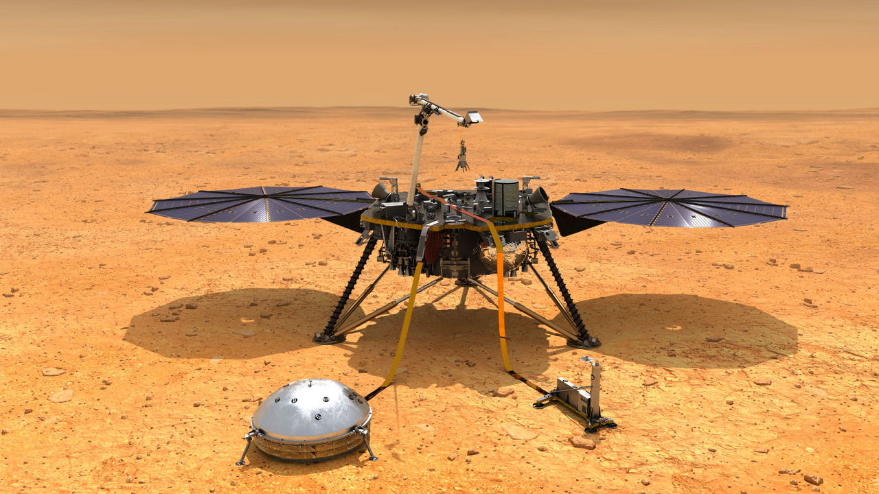В NASA отреагировали на первую посадку китайского зонда на Марс.