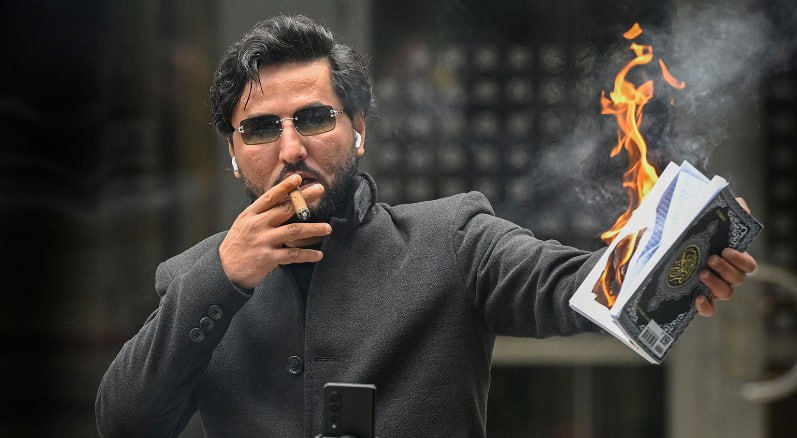 Salwan Momika care a ars public mai multe copii ale Coranului, găsit împușcat.