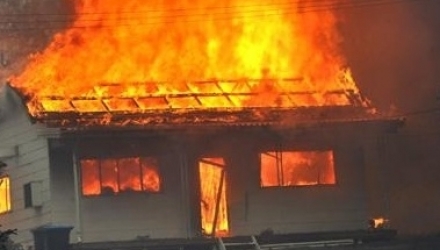 Incendiul s-a produs în satul Gherman, raionul Ungheni. 