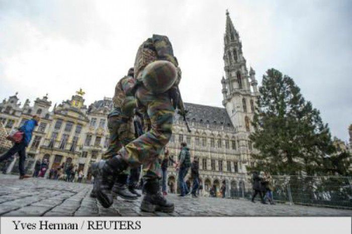 Belgia ridică la nivel maxim alerta teroristă pentru Bruxelles. Foto: agerpres.ro