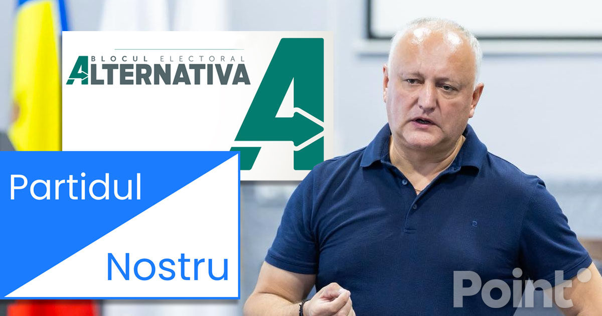 Dodon, despre Blocul Alternativa și Partidul Nostru: Timpul va arăta cine e mireasă și cine e mire.