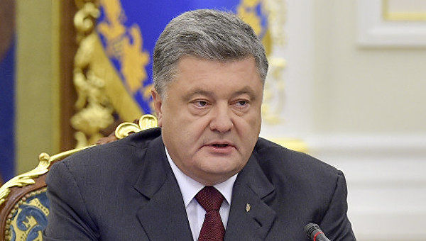Президент Украины Петр Порошенко.