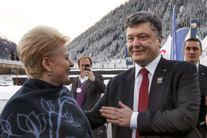 По мнению украинского лидера, этот телеканал должен быть доступен в любом отеле или больнице.  Фото: «Коммерсант»