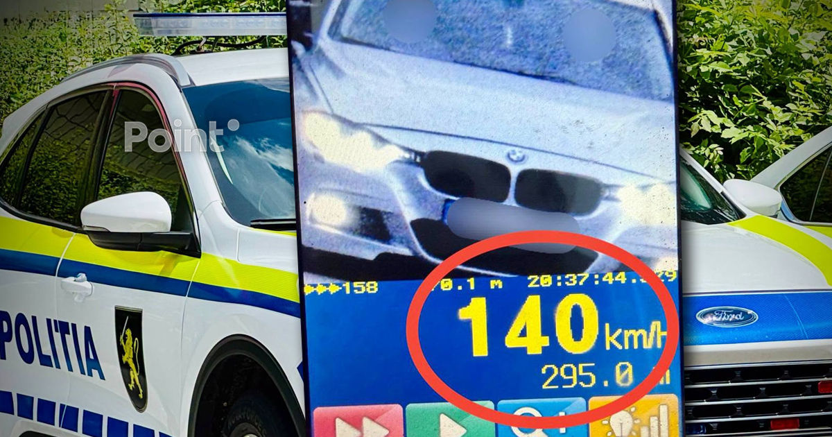 В Кишиневе 23-летнего водителя BMW лишили прав: ехал со скоростью 140 км/ч.