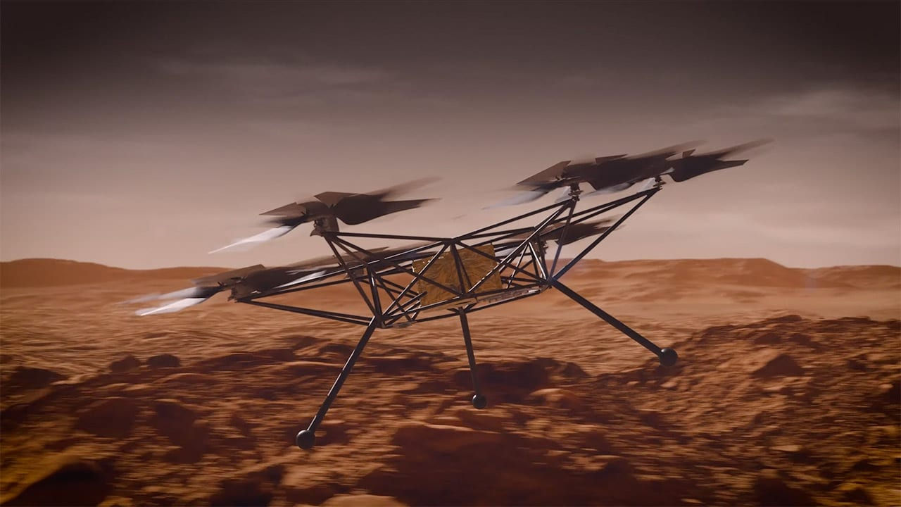 NASA a dezvăluit conceptul unui nou elicopter marțian.