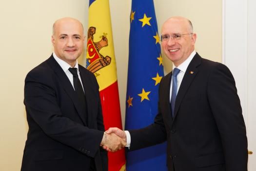 Pavel Filip a avut o întrevedere cu şeful reprezentanței BERD în Republica Moldova.