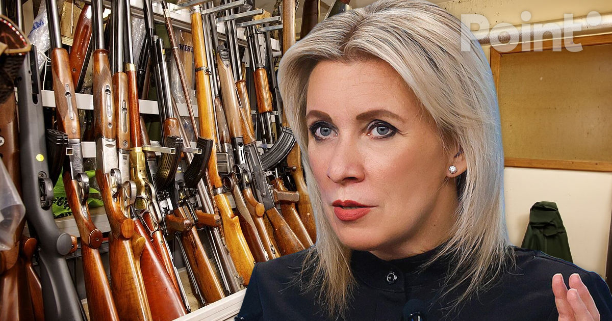 Zaharova acuză Moldova și România de contrabandă cu arme din Ucraina.
