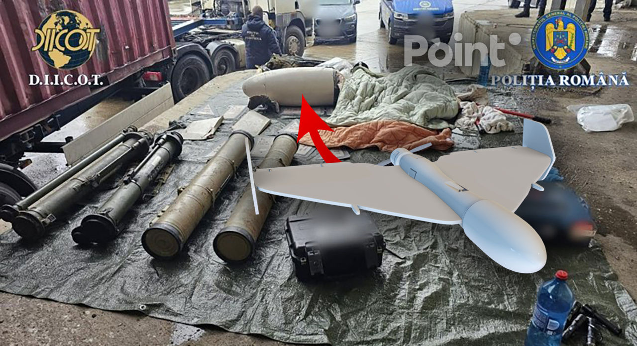 Procuratura Generală: În camionul reținut cu arme se aflau și elemente ale dronei Geran-2.