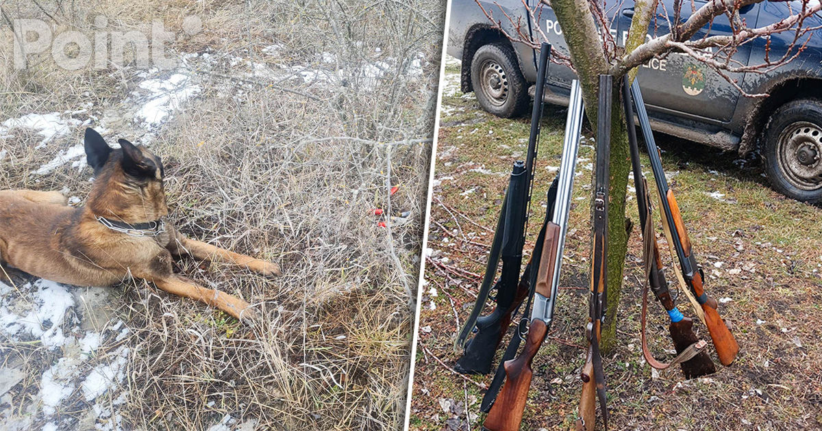Opt persoane, suspectate de practicarea braconajului în zona de frontieră.