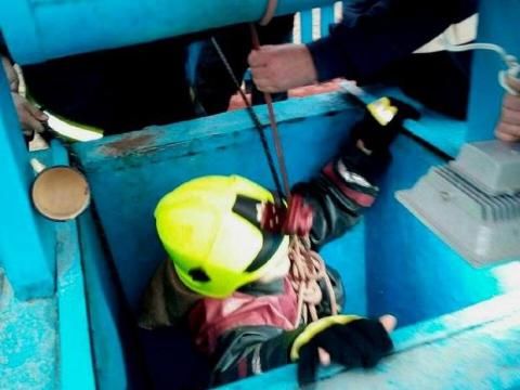 В  Глодянском районе спасли провалившуюся в колодец девушку.