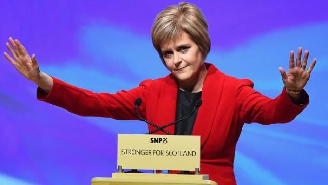 Premierul scoţian Nicola Sturgeon. Foto: Gulliver/GettyImages