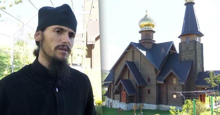 В церкви недалеко от Кишинева выгоняют прихожан в масках. Коллаж: Point.md