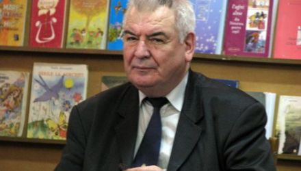 Președintele Timofti a ținut un discurs în cadrul reuniunii în care a elogiat activitatea lui Mihai Cimpoi.