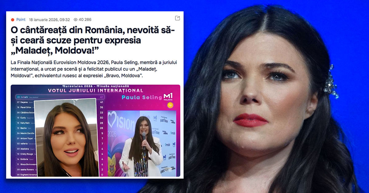 Interpreta română Paula Seling continuă să primească injurii pentru expresia „Maladeț, Moldova!”.