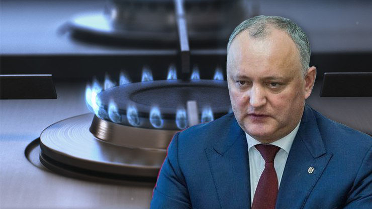 Додон: Власть должна отправиться в Москву и договориться о более выгодной цене на газ.