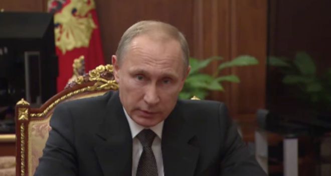Президент России Владимир Путин.