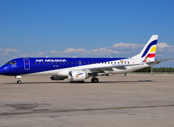Compania aeriana Air Moldova a modificat intervalul de timp pentru inceperea si incheierea check-in-ului.