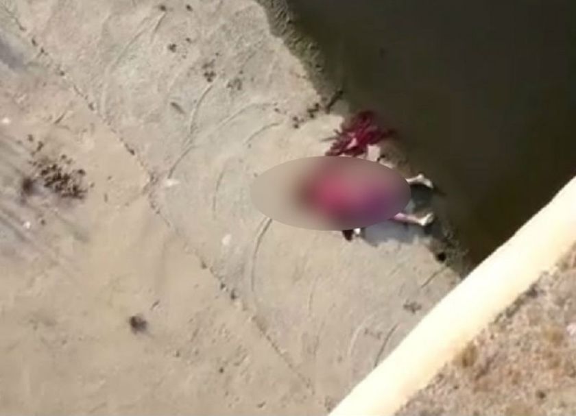 Gelozie: O fată şi-a pus capăt zilelor aruncându-se în gol, de pe un pod. Foto: Captură video