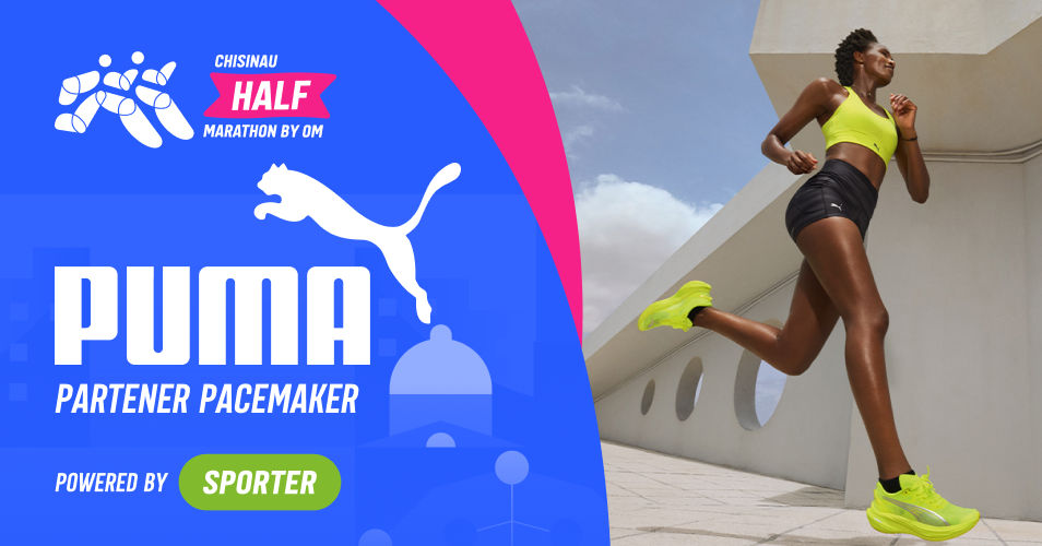 Puma — экипирует тех, чьи шаги вдохновляют на Chisinau Half Marathon by OM.