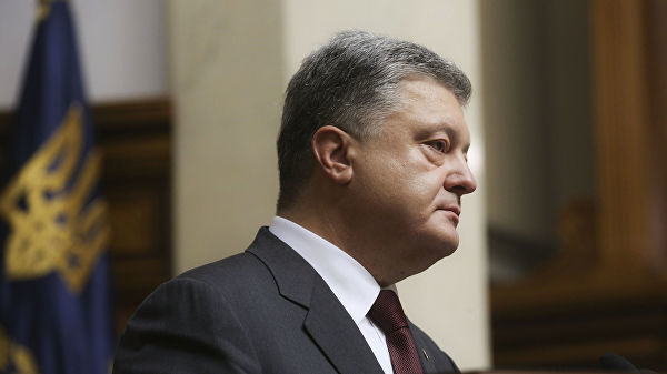 Президент Украины Петр Порошенко.
