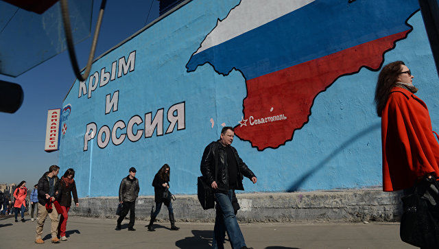 Крым и Севастополь вошли в состав России в марте 2014 года после состоявшегося на полуострове референдума.