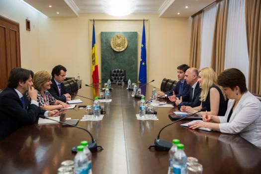 Ericsson atrasă de perspectivele oferite de parcurile IT virtuale. Foto: gov.md