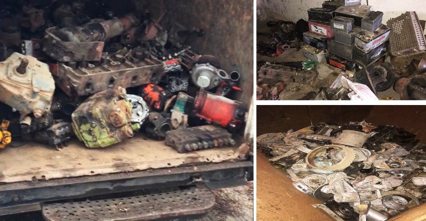 Doi bărbați din Ucraina, prinși în Moldova transportând ilicit metale nefieroase. Foto: IGP