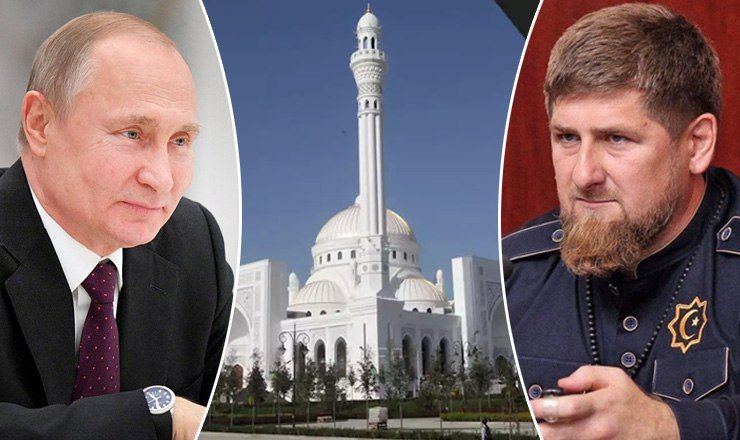  Путин не согласился со словами Кадырова о самой красивой в мире мечети. 