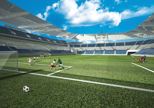 Potrivit autorităţilor, stadionul republican va fi parte a viitorului complex naţional sportiv.