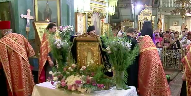 Одигитрию Байтальскую привезли из Украины и выставят сегодня в столичном монастыре Чуфля.
